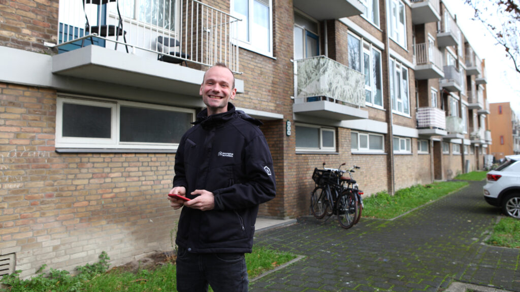 Controle van portiek en algemene ruimte in Schiedam – leegstandbeheer Livable