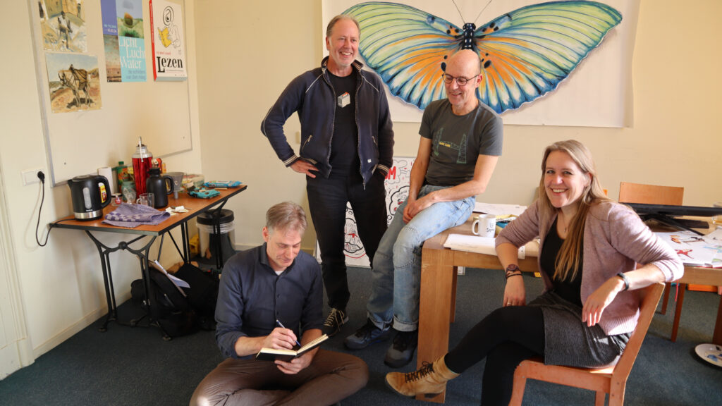 Teamwork in het Leidse Volkshuis