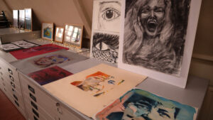 Workshop van Anouk Hoeksema in atelier van Livable | Leegstandbeheer
